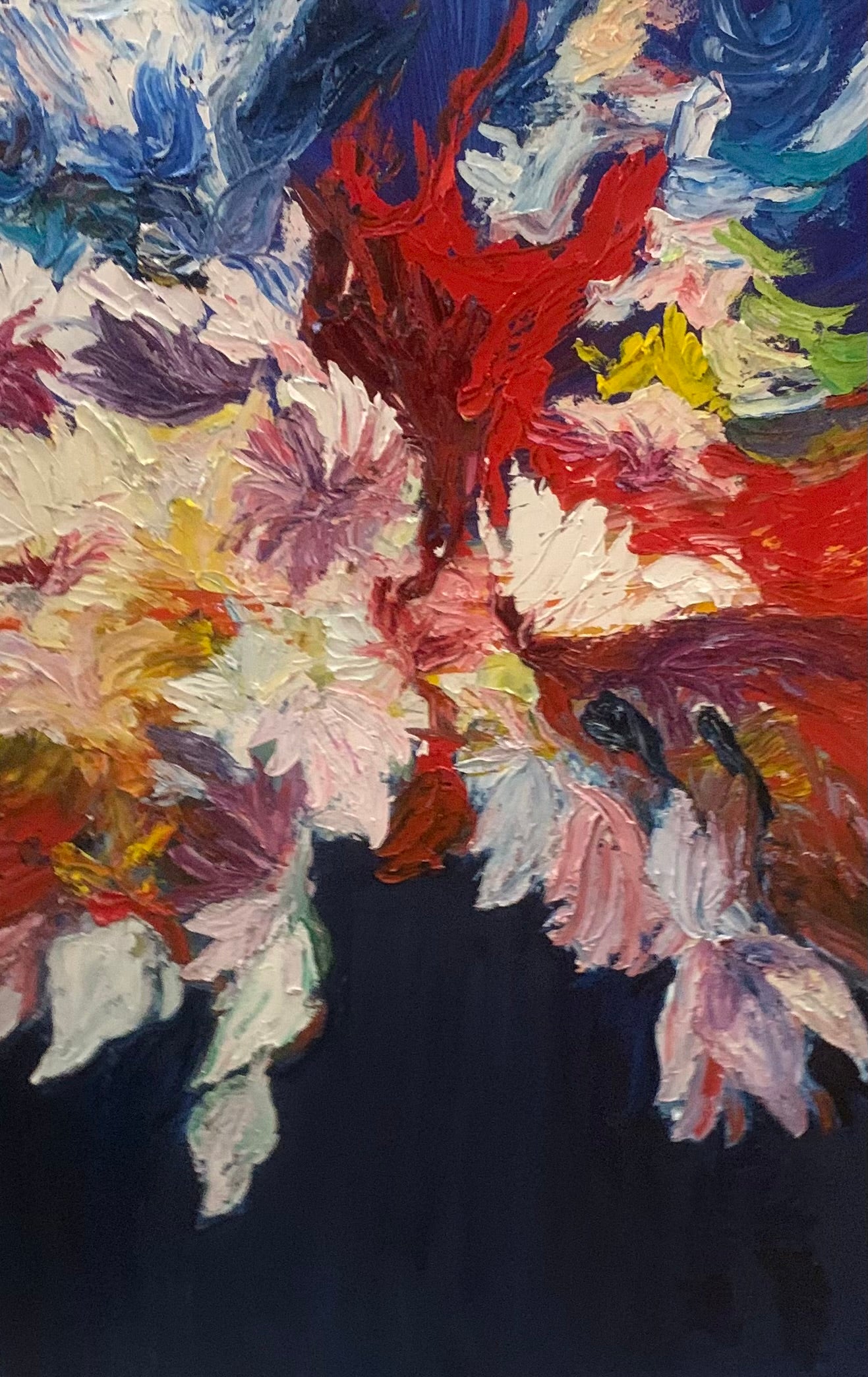 Medium Canvas: Abstract Painting